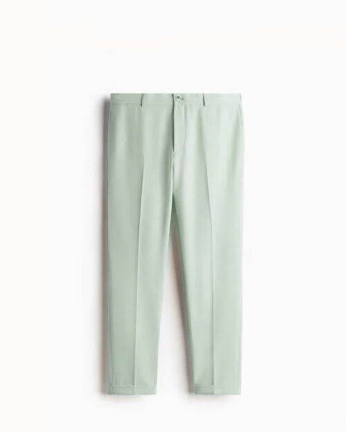 Pantalón Clásico Fit Recto Verde Menta