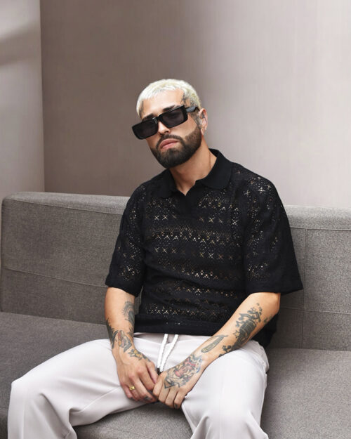 Camisa Polo Milano Negra