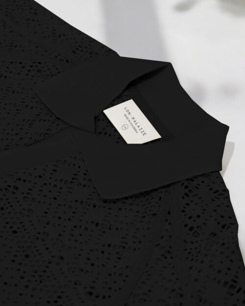 Camisa Polo Milano Negra