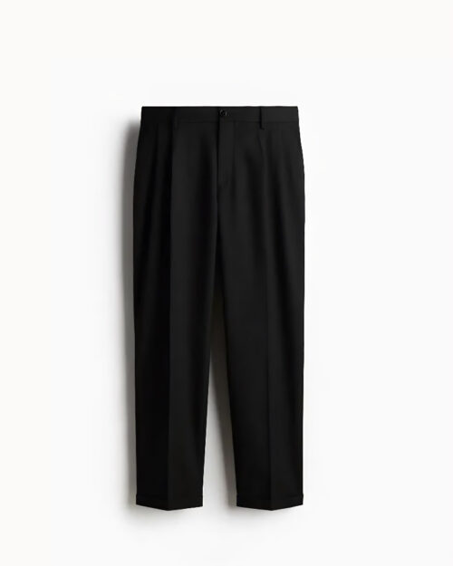Pantalón Clásico Fit Recto Negro